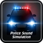 police sound simulation android application logo